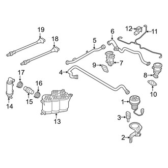 Audi OE - Emission System - Emission Components (L 3.0L)