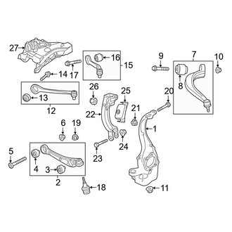 Audi OE - Front Suspension - Suspension Components
