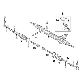 Audi OE - Steering Gear & Linkage