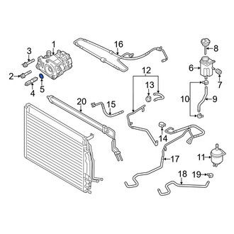 Audi OE - Power Steering Pump Shaft Seal