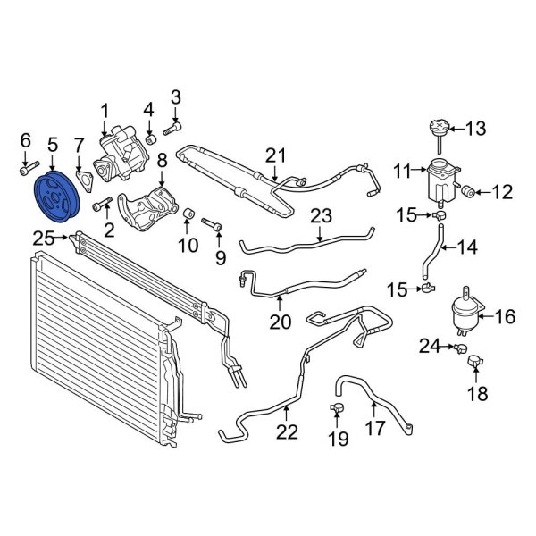 Power Steering Pump Pulley