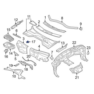 Audi S6 Cowl Panels & Parts | Vent Grills — CARiD.com