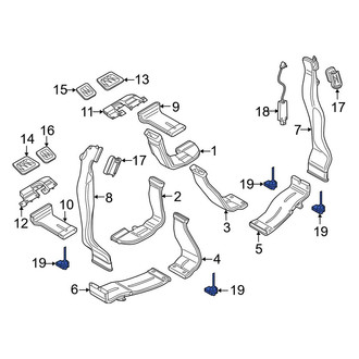 Audi OE - Rear HVAC Duct Air Temperature Sensor