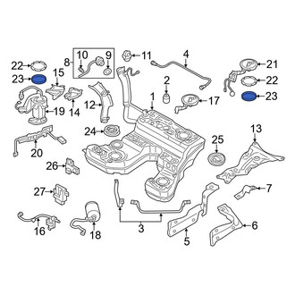 Audi OE - Fuel Pump Tank Seal