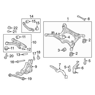 Audi OE - Rear Suspension - Suspension Components