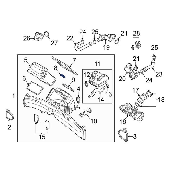 Intercooler Grommet