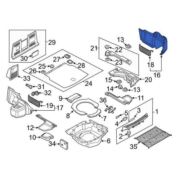 Trunk Trim Panel