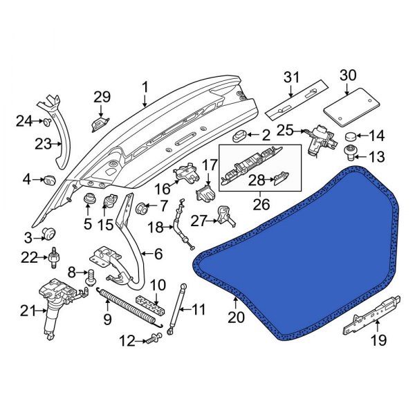 Deck Lid Seal