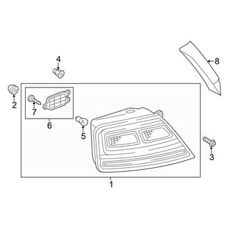 Audi OE - Rear Lamps - Tail Lamps (Outer)