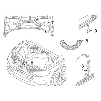 Audi OE - Information Labels - Labels
