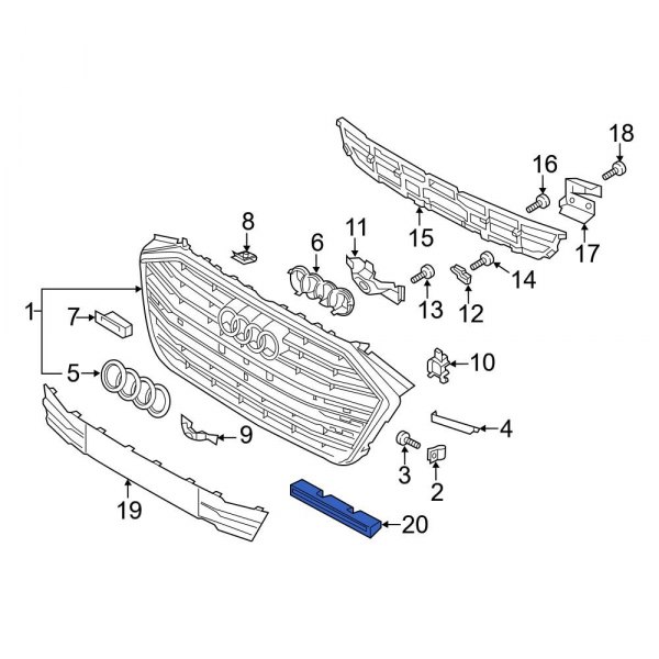 License Plate Bracket Insulator