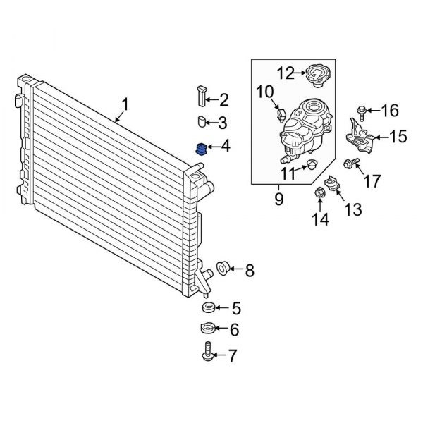 Radiator Insulator