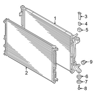 Audi OE - Cooling - Radiator & Components