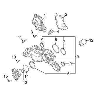 Audi OE - Cooling - Water Pump (4.0L)