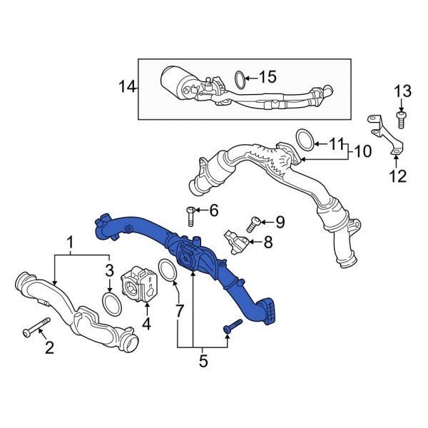 Turbocharger Inlet Hose