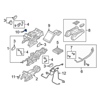 Audi OE - Right HVAC Duct Air Temperature Sensor