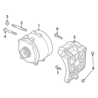 Audi OE - Electrical - Alternator (4.0L)
