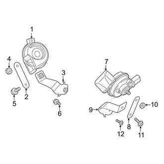 Audi OE - Electrical - Horn
