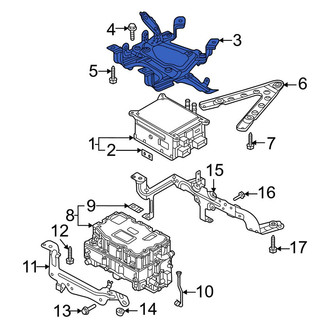 Audi OE - Drive Motor Battery Pack Charger Bracket
