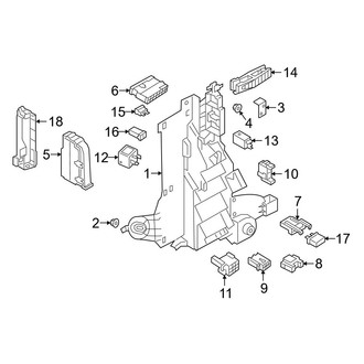 Audi OE - Electrical - Fuse & Relay (Drivers Side)