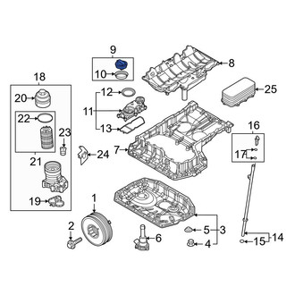 Audi OE - Engine Oil Filler Cap