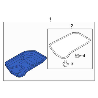 Audi OE - Transmission Oil Pan