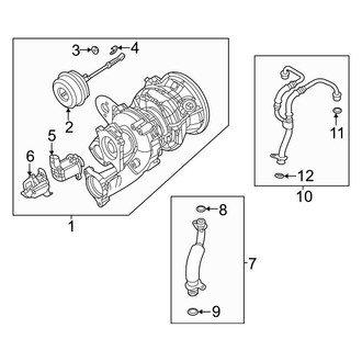 Audi OE - Engine / Transaxle - Turbocharger & Components