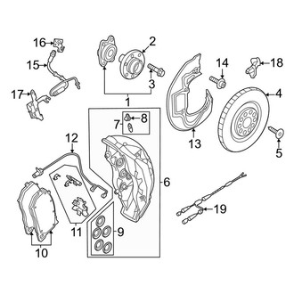 Audi OE - Front Suspension - Brake Components (420 x 40 mm)
