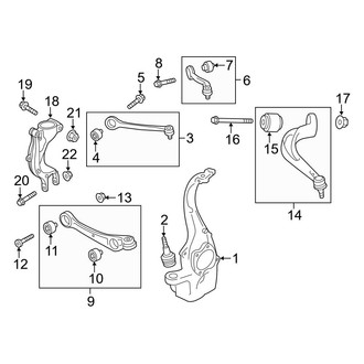 Audi OE - Front Suspension - Suspension Components