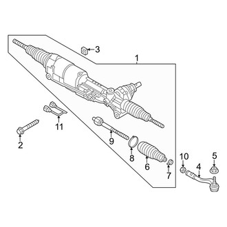 Audi OE - Steering Gear & Linkage