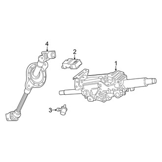 Audi OE - Steering Column Assembly