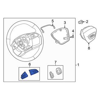 Audi OE - Turn Signal & Combination Lever