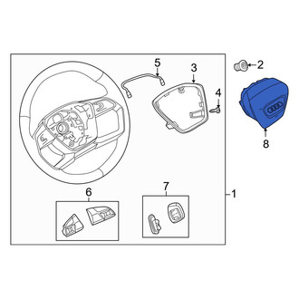 Audi OE - Steering Wheel Air Bag
