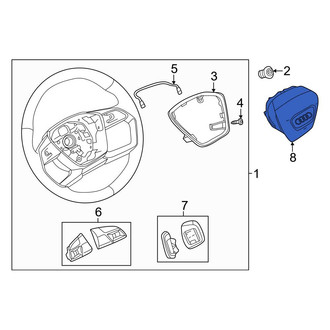 Audi OE - Steering Wheel Air Bag