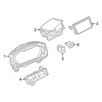 Audi OE - Instrument Panel - Cluster & Switches
