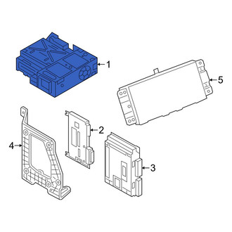 Audi OE - Radio Control Unit