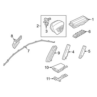 Audi OE - Restraint Systems - Air Bag Components (Air Bags)