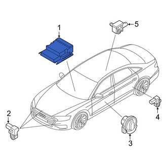 Audi OE - Air Bag Control Module