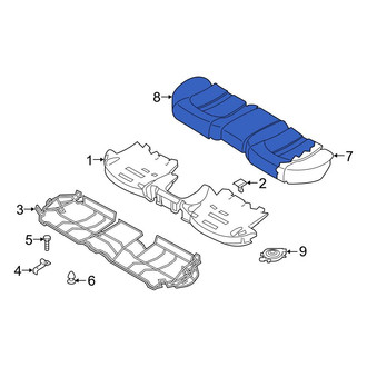 Audi OE - Rear Seat Cover
