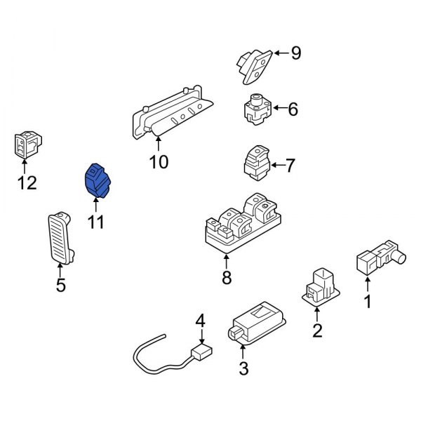 Trunk Lid Release Switch