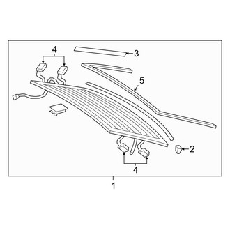 Audi OE - Back Glass - Glass