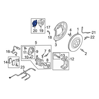 Audi OE - Front Wheel Bearing