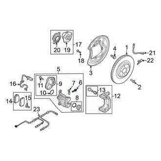 Audi OE - Rear Brake Bleeder Screw