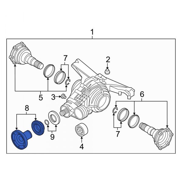 Drive Shaft Pinion Yoke