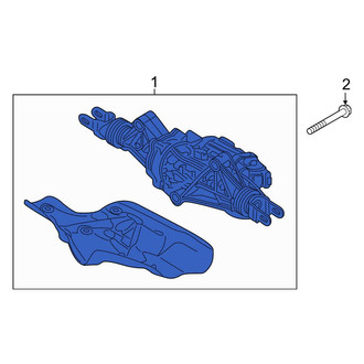 Audi OE - Rear Steering Gear Box