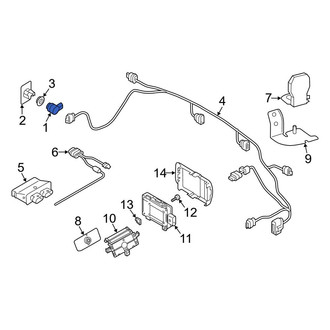 Audi OE - Rear Parking Aid Sensor