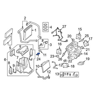 Audi OE - Cabin Air Temperature Sensor
