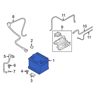 Audi OE - Vehicle Battery