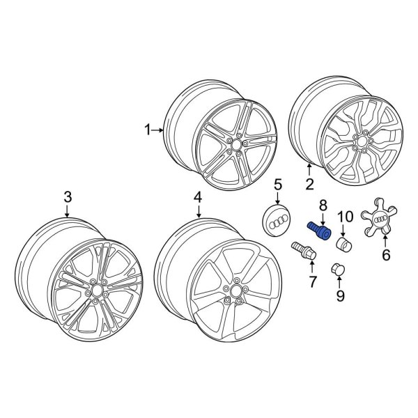 Wheel Lug Bolt