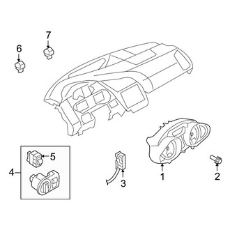 Audi OE - Instrument Panel - Cluster & Switches